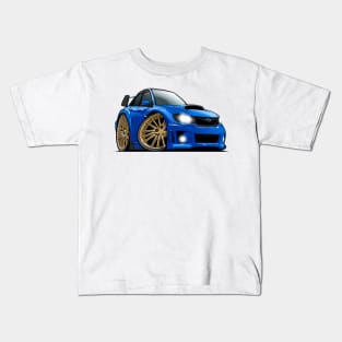 Subaru Impreza WRX STI GR Widebody Kids T-Shirt